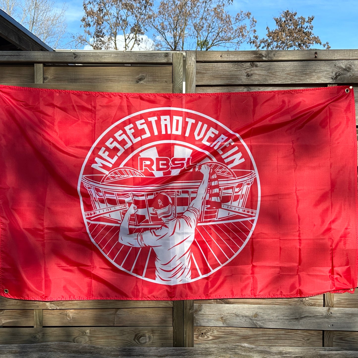 Fahne "Messestadtverein" 150x90cm