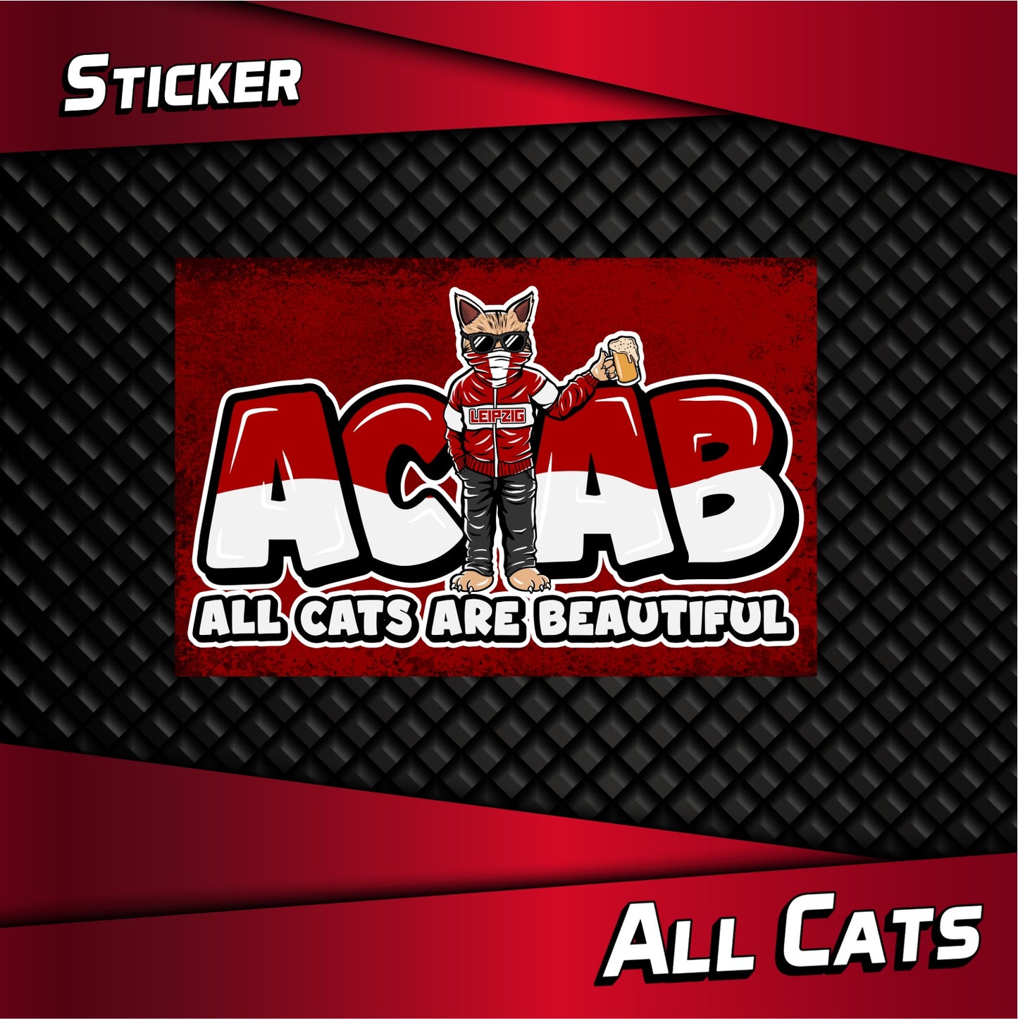 Aufkleber "All Cats"