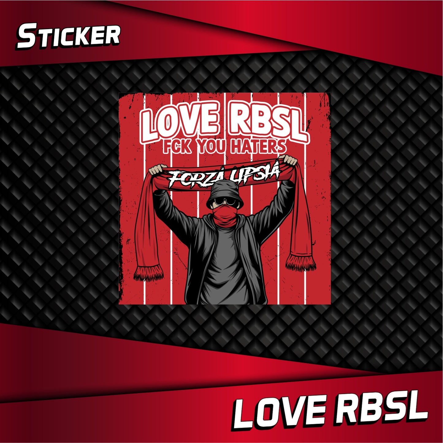 Aufkleber "Love RBSL"