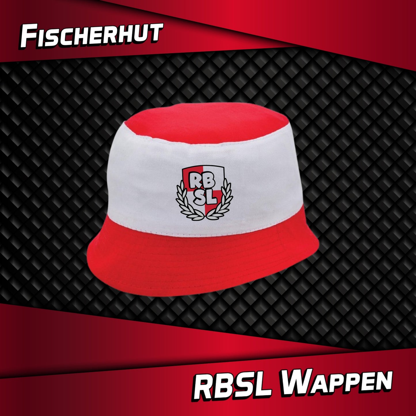 Fischerhut "RBSL Wappen"