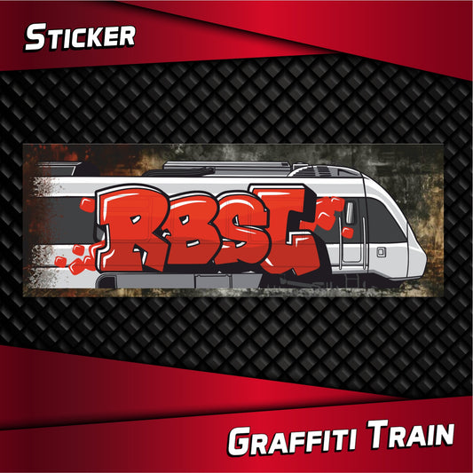 Aufkleber "Graffiti Train"