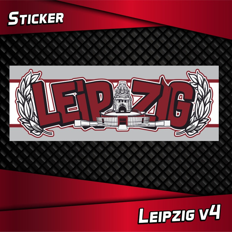 Aufkleber "Leipzig v4"