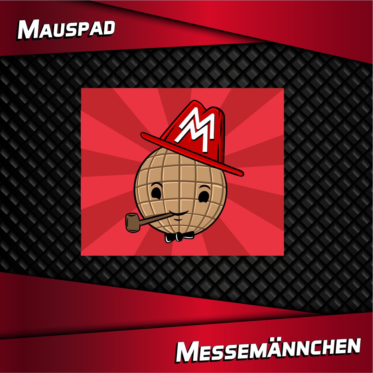Mauspad "Messemännchen"