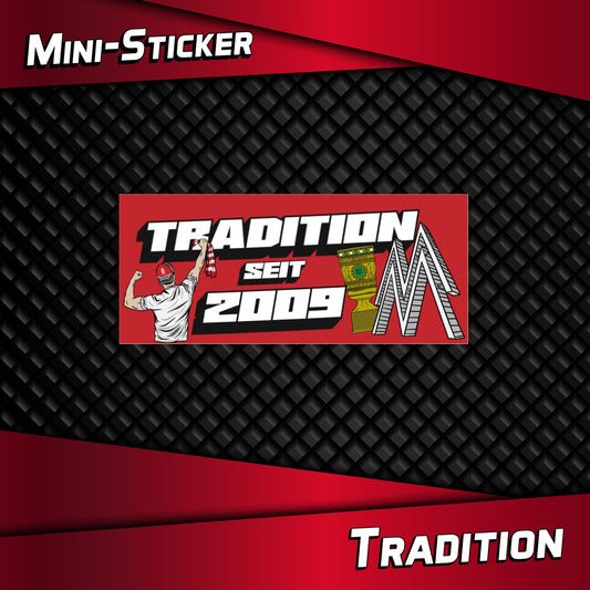 Mini-Aufkleber "Tradition" (20 Stück)