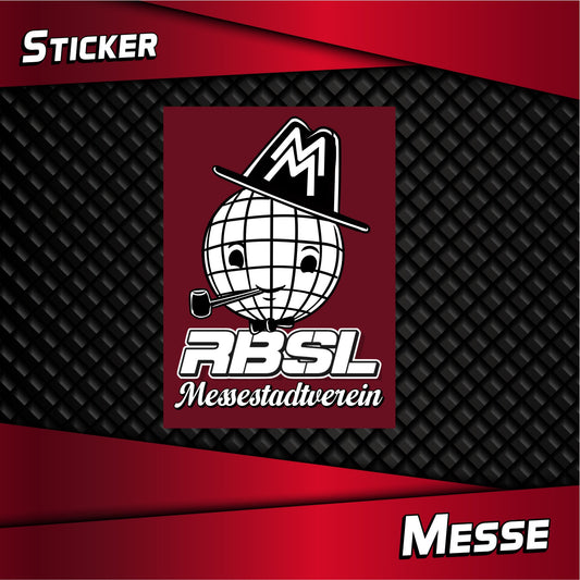Aufkleber "Messe"