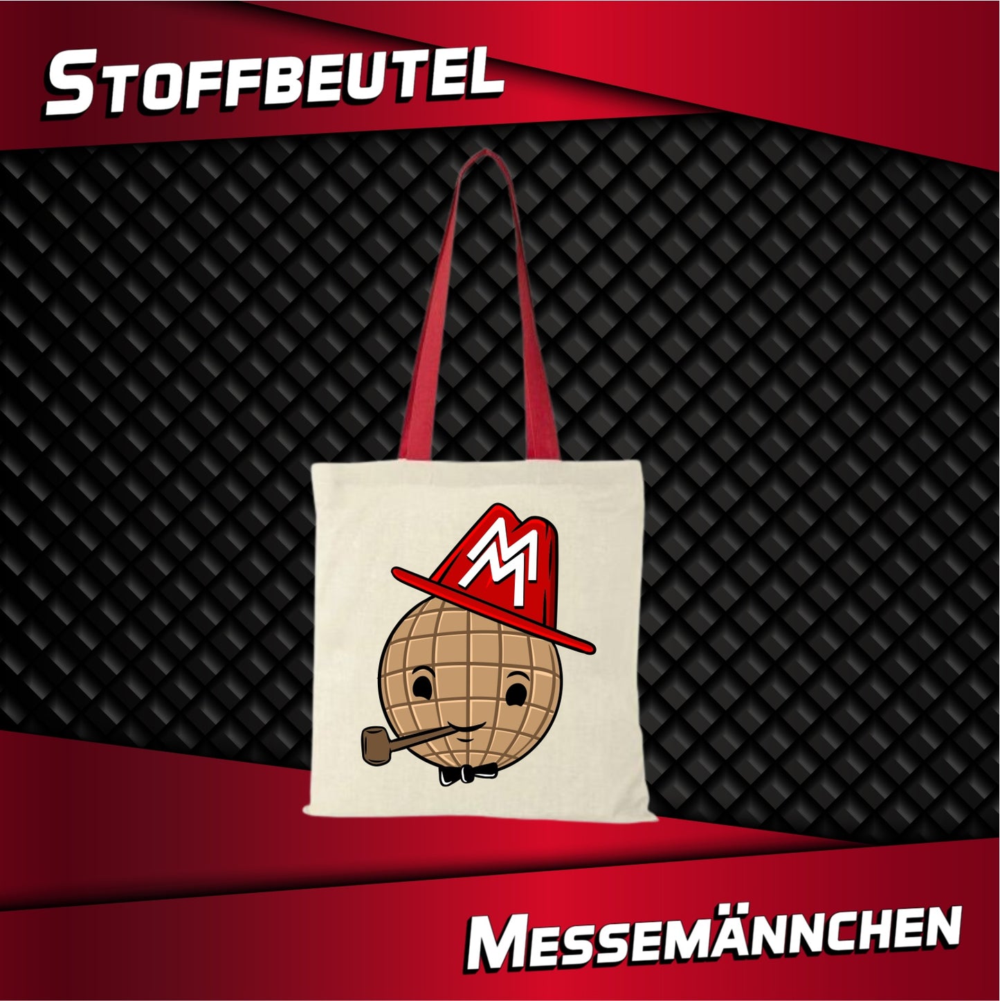 Stoffbeutel "Messemännchen"