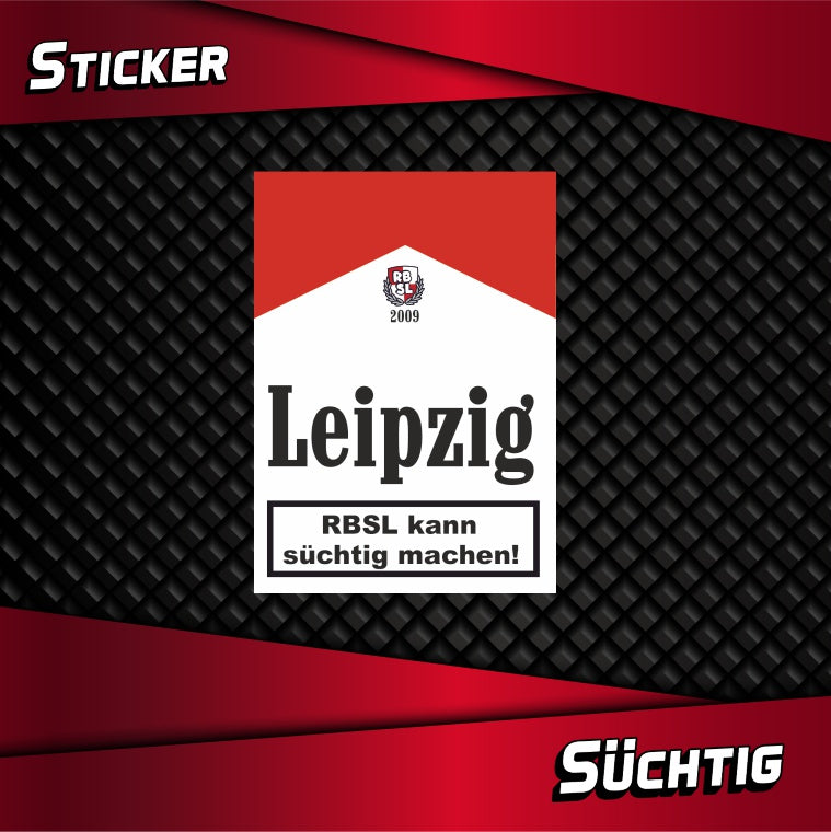 Aufkleber "Süchtig"