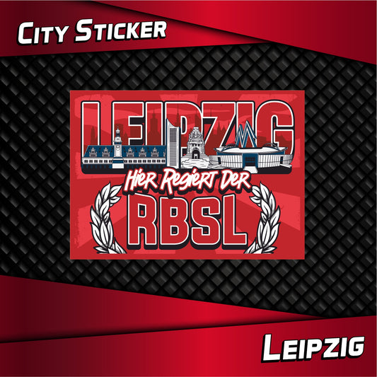 Städte-Aufkleber "Leipzig"