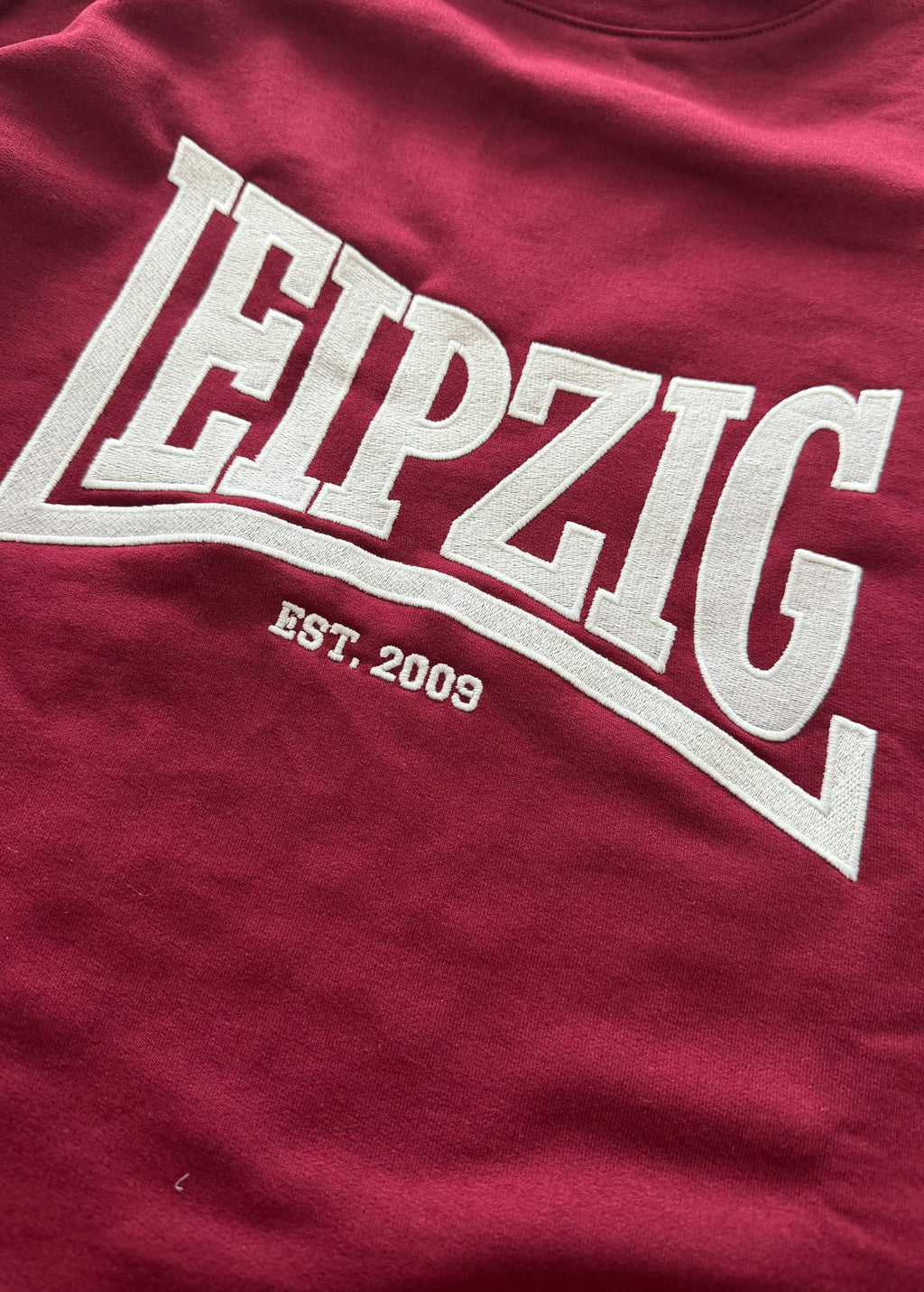 Hoodie mit Stick "Leipzig"