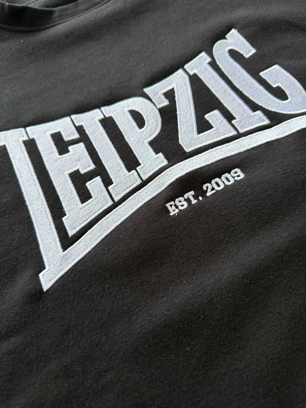 Sweatshirt mit Stick "Leipzig"