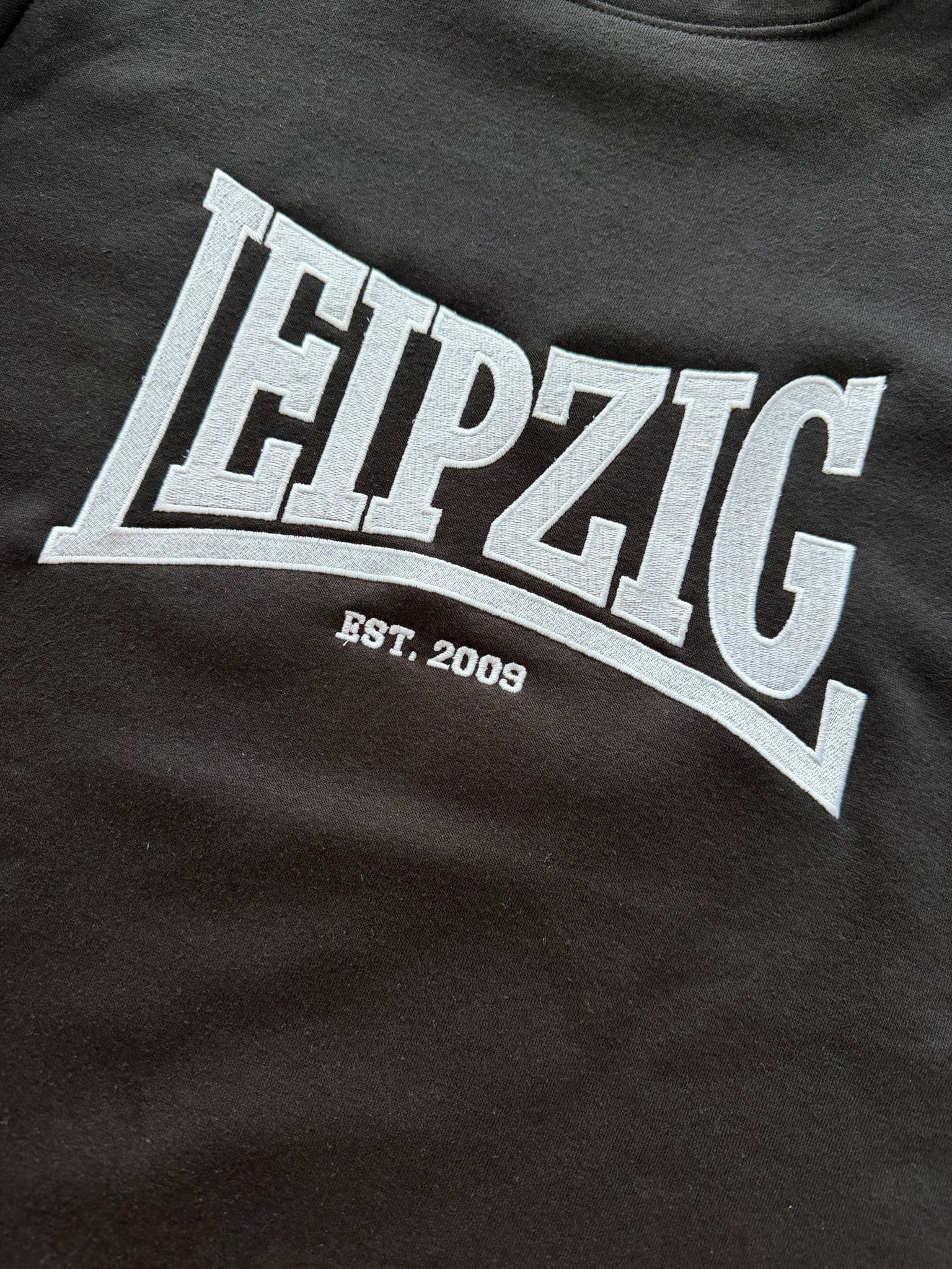 Hoodie mit Stick "Leipzig"