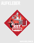 Aufkleber "Sachsen-Anhalt ist ROT WEISS"
