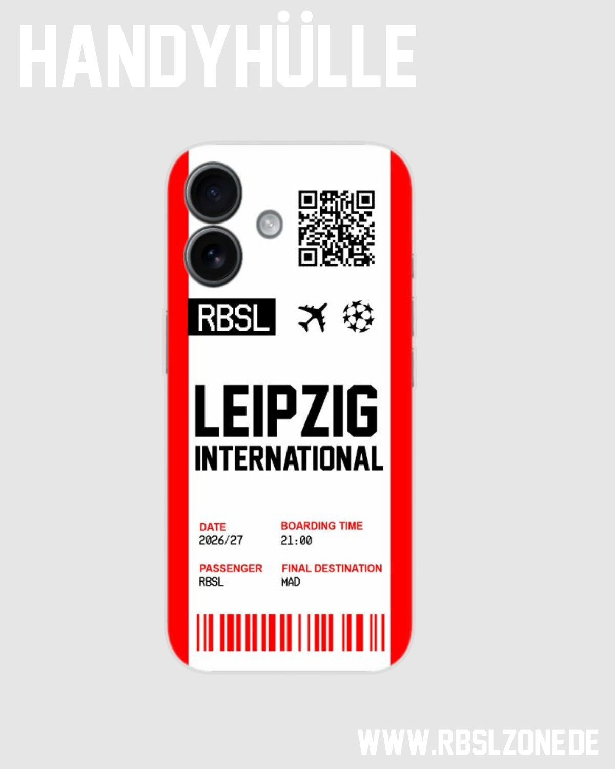 Smartphone-Hülle "Boarding Pass"