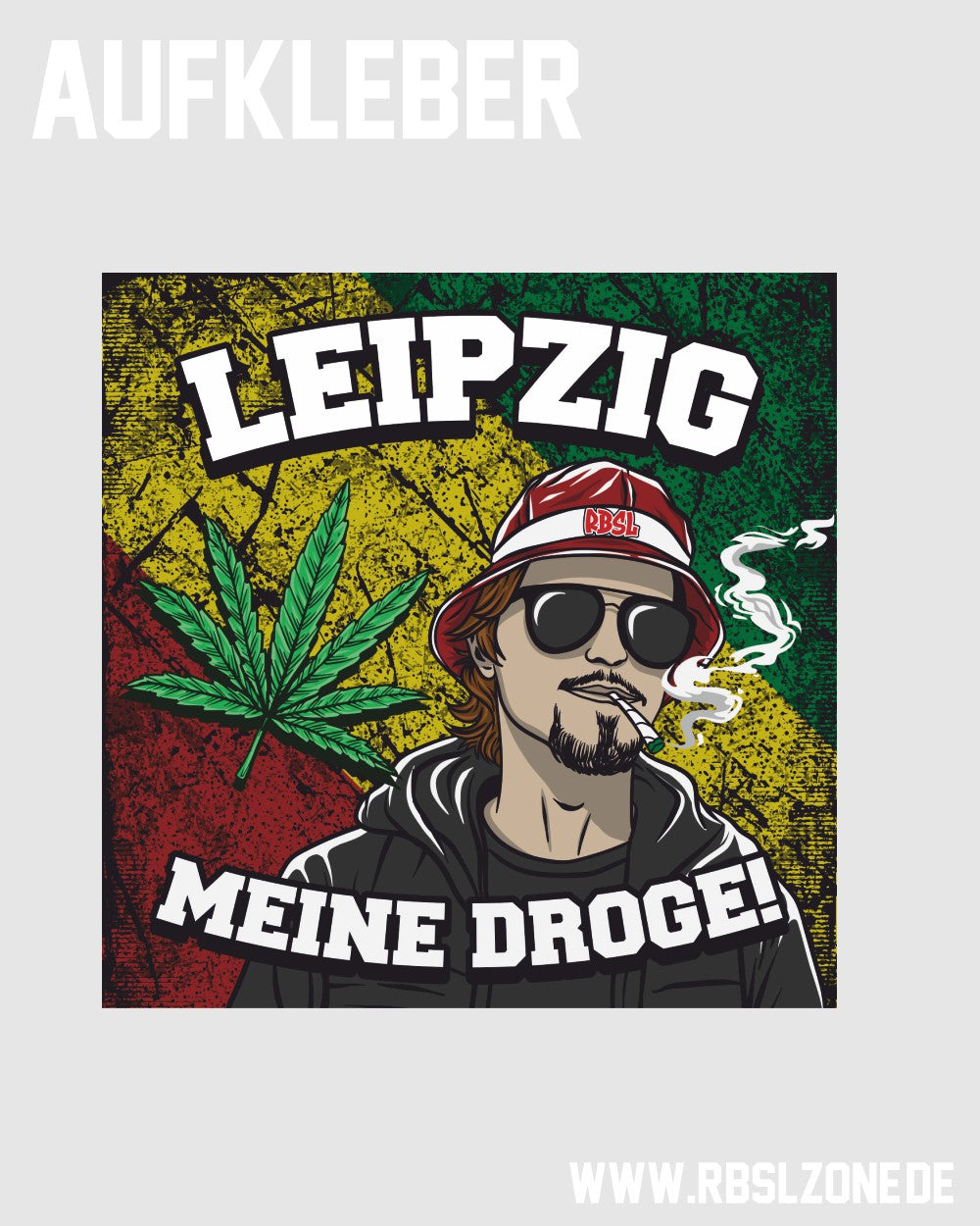Aufkleber "Meine Droge"