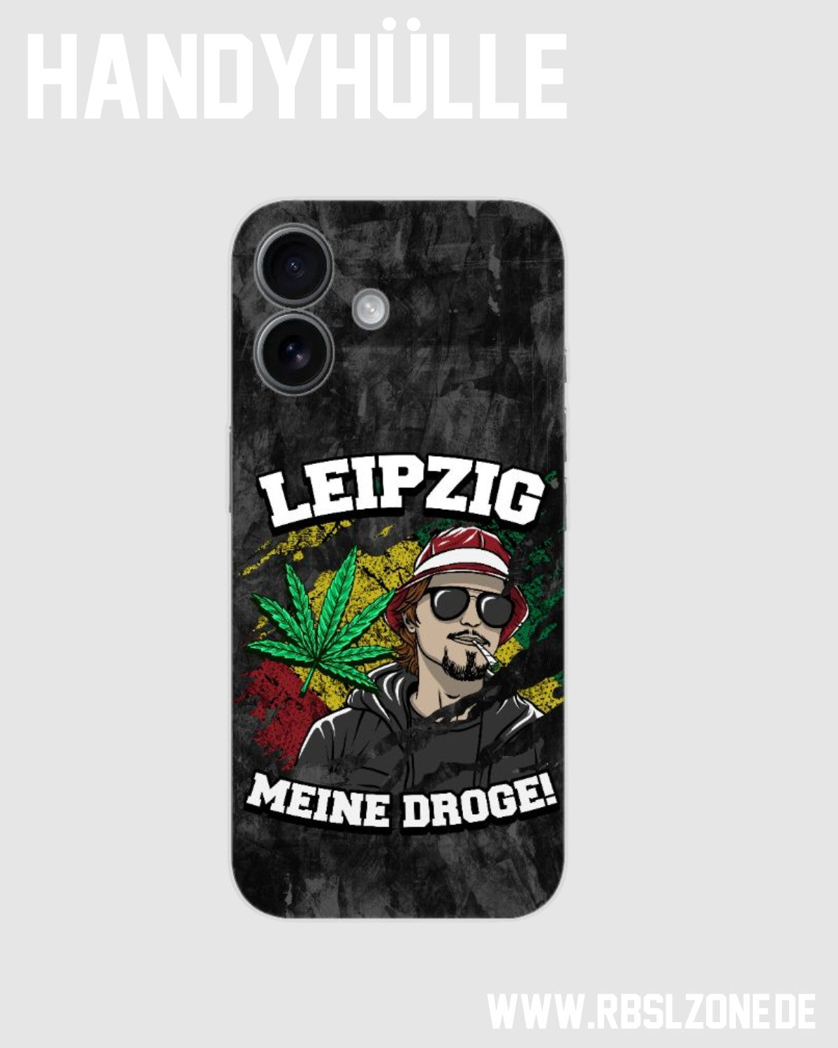 Smartphone-Hülle "Meine Droge"