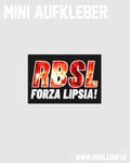 Mini-Aufkleber "FORZA" (20 Stück)