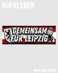 Aufkleber "Gemeinsam für Leipzig"