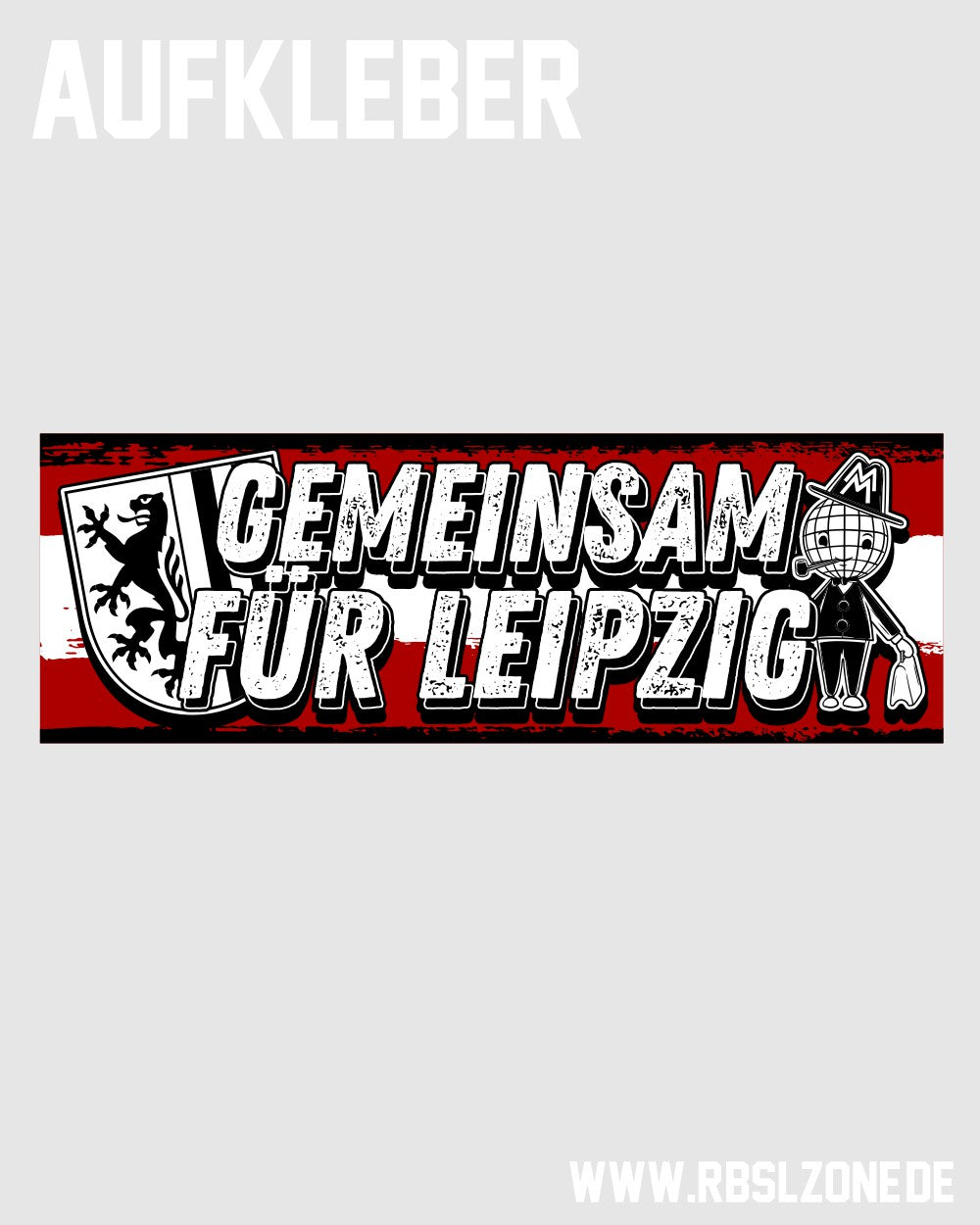 Aufkleber "Gemeinsam für Leipzig"