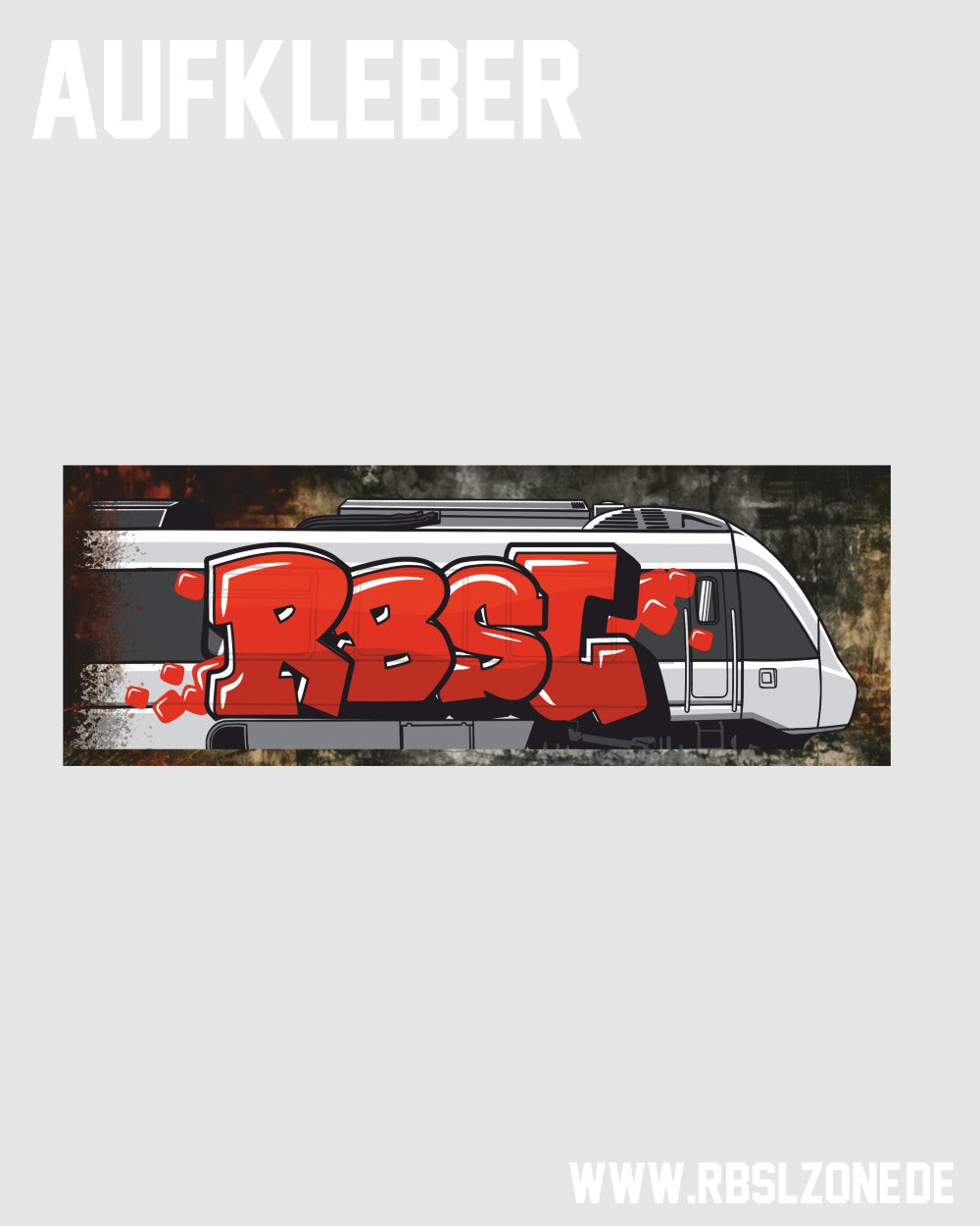 Aufkleber "Graffiti Train"