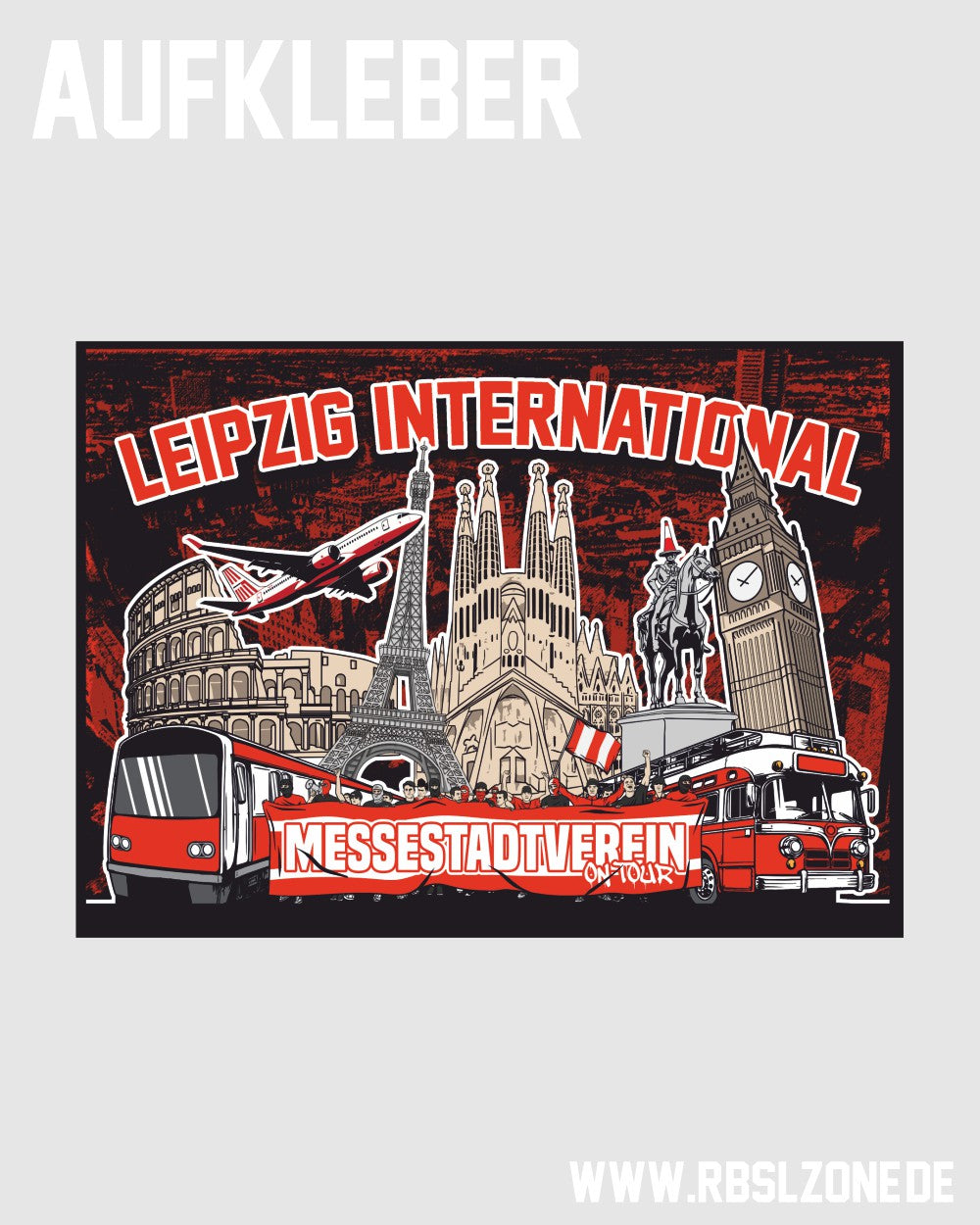 Aufkleber "International"