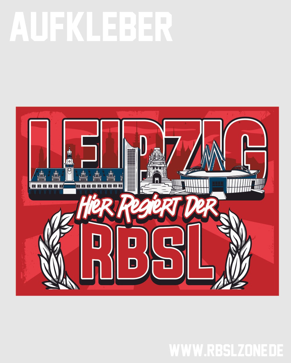Städte-Aufkleber "Leipzig"
