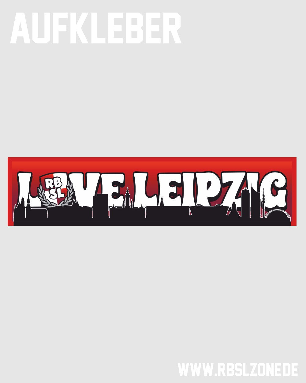 Aufkleber "Love Leipzig"
