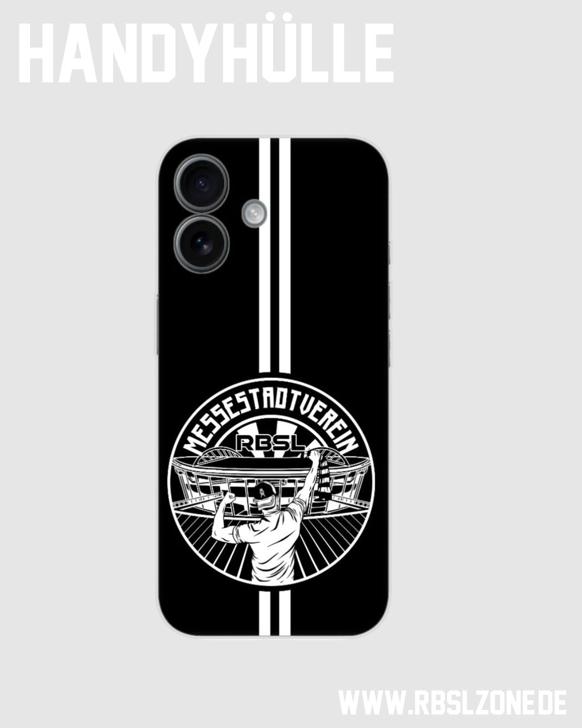 Smartphone-Hülle "Messestadtverein black"