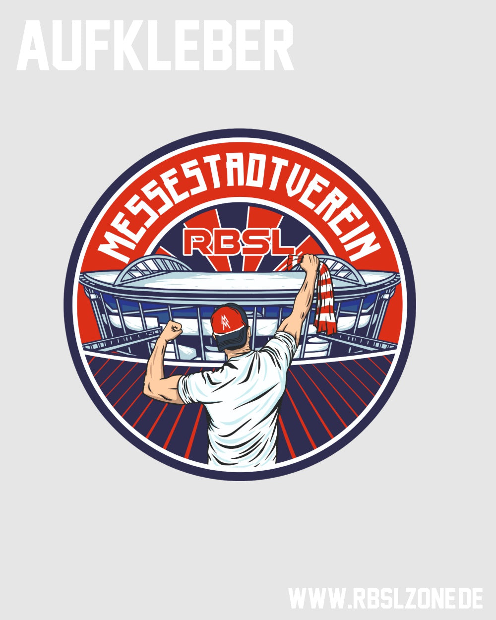 Aufkleber "Messestadt RBSL"