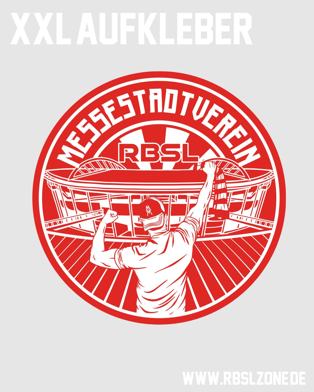 XXL-Aufkleber "Messestadtverein"