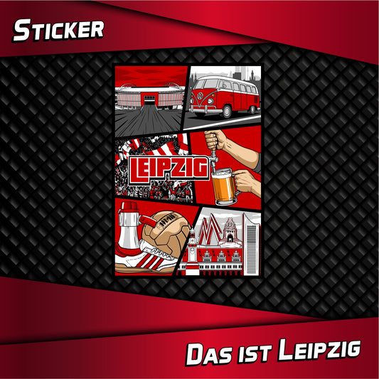Aufkleber "Das ist Leipzig"