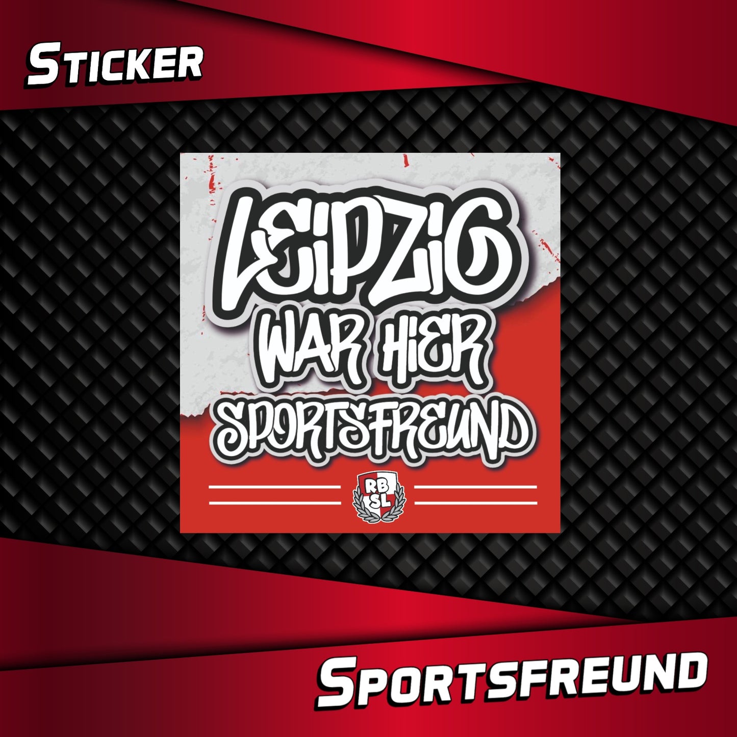 Aufkleber "Sportsfreund"