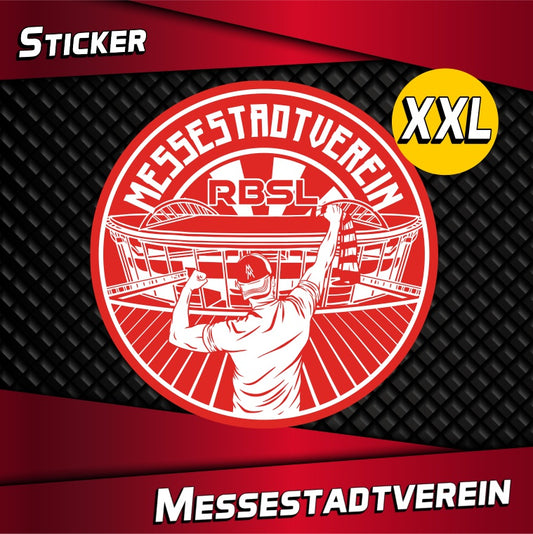 XXL-Aufkleber "Messestadtverein"