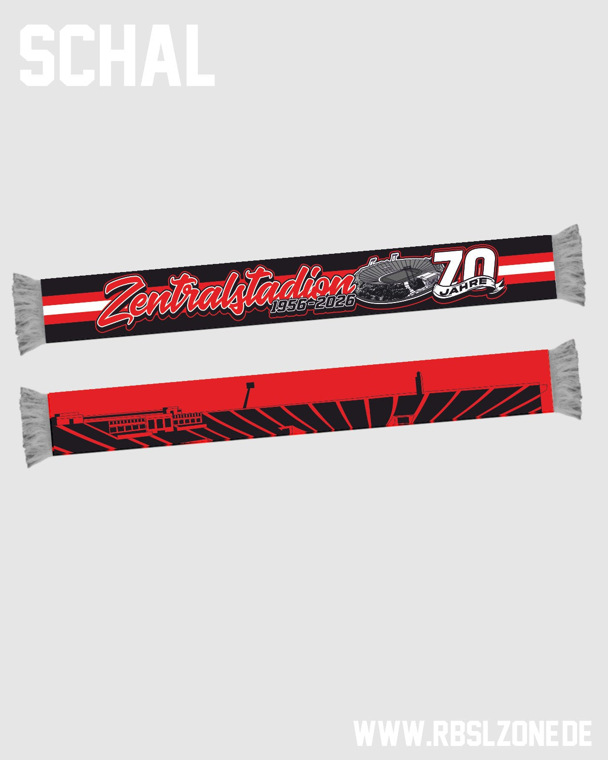 Schal "70 Jahre Zentralstadion"