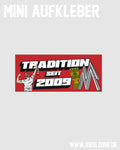 Mini-Aufkleber "Tradition" (20 Stück)