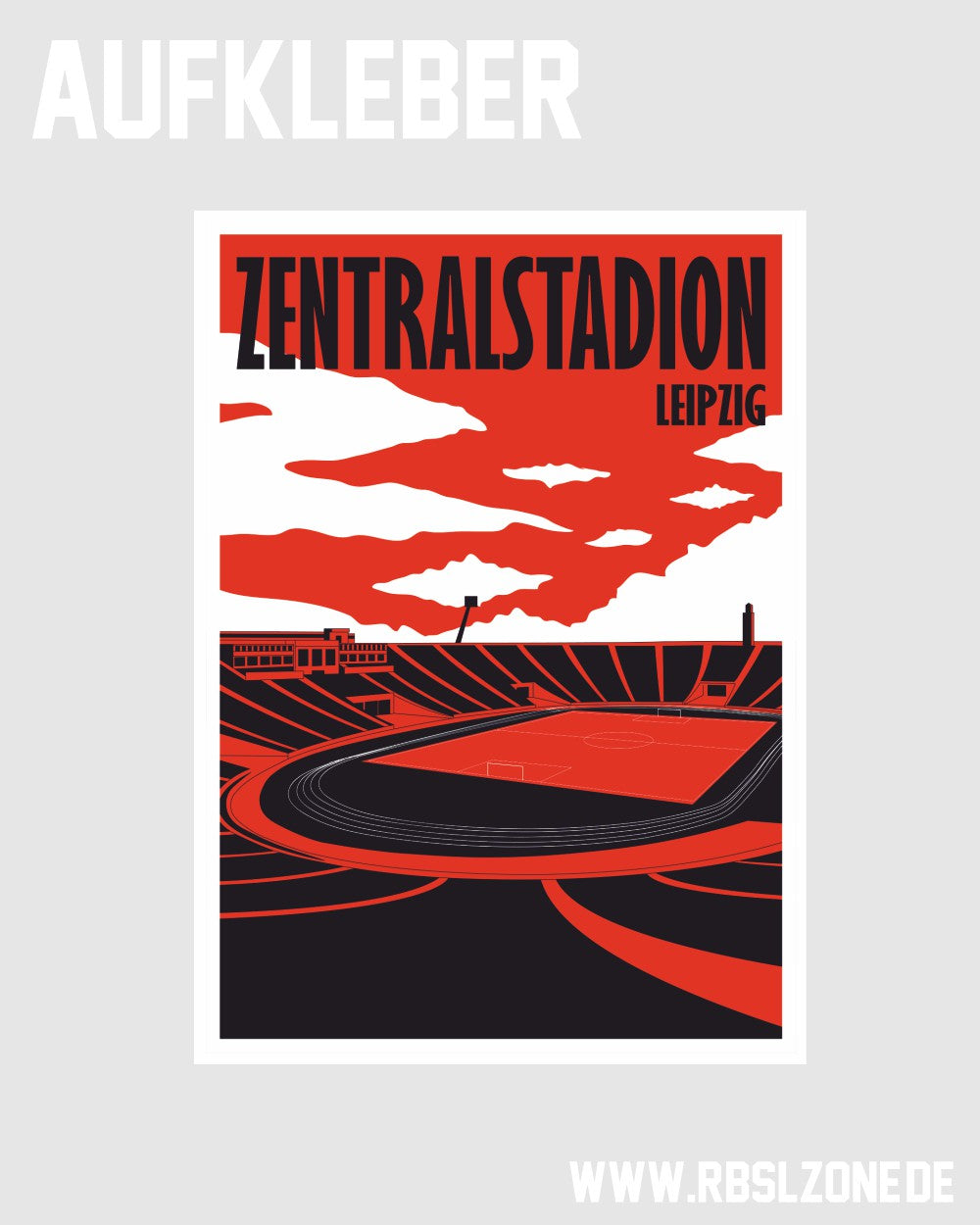 Aufkleber "Zentralstadion"